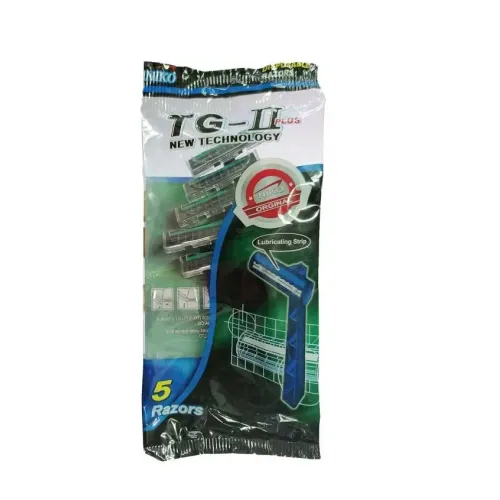 ژیلت دو لبه صابون دار 5 عددی نایکو