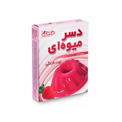 پودر دسر توت فرنگی دراژه