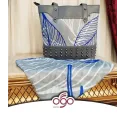 ست کیف و روسری طرح برگ