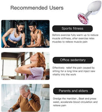 Premium Stainless Steel Body Massager – Manual Massage Tool for Everyday Relaxation